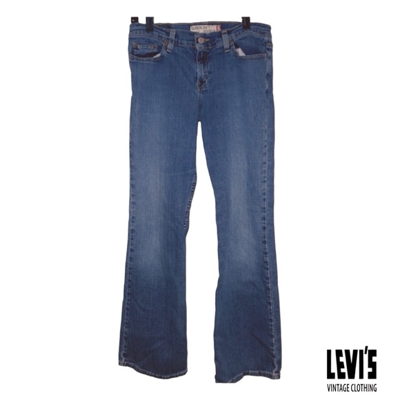 Y2K - 518 Super Low Levis Bootcut Jeans - Picture 2 of 6